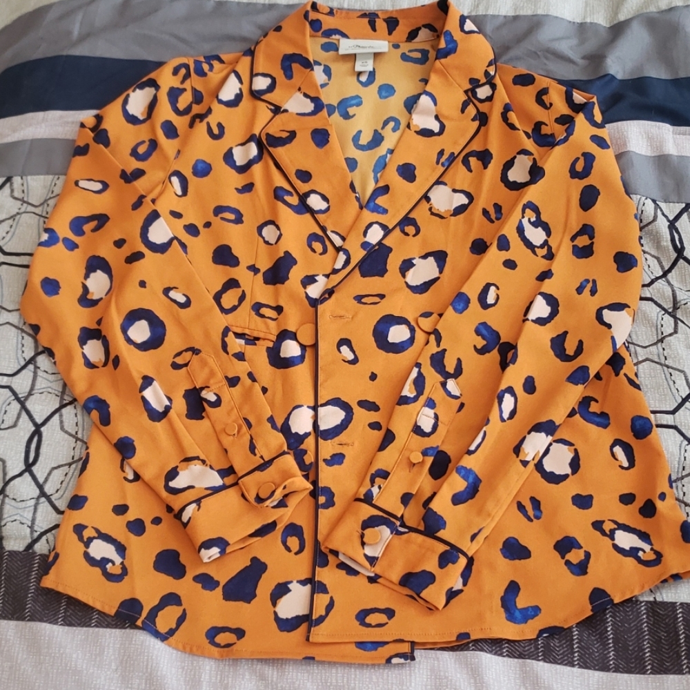 3.1 Philip Lim Leopard Cheetah Blazer